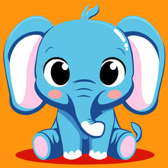 Obraz premium elephant logo