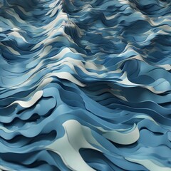 abstract blue background generated Ai