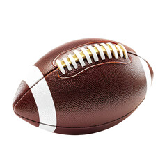 American football ball on transparent background PNG