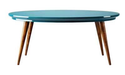 table isolated on transparent background
