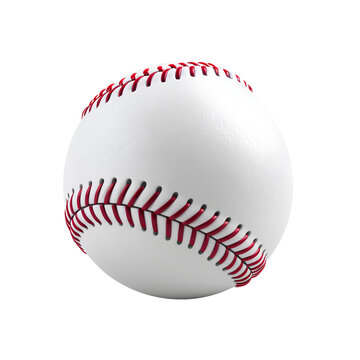 Baseball ball on transparent background PNG
