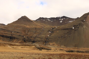 Hvannagil is a colorful rhyolite canyon located in the eastern part of iceland and featuring spectacular rock formations