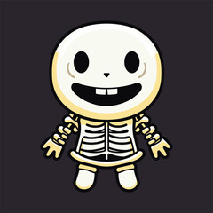 Simple illustration of skeleton