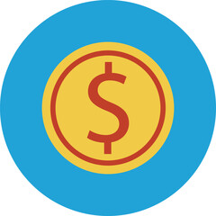 dollar sign icon. travel icon png, travel icon vector, travel icon symbols. move, trip, ride, touring, globetrotting, vacation, tour, traverse, journey vector icon.