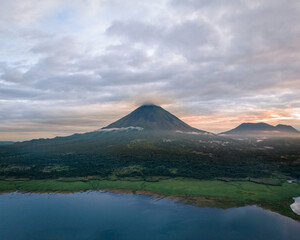 Arenal volcano in Costa Rica