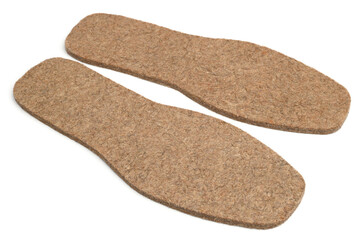 Felted insoles for shoes