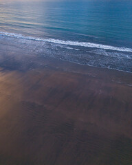 waves on the beach