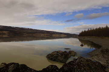 Lagarfljót is a river situated in the east of Iceland near Egilsstaðir