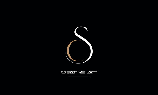 CS, SC, C, S abstract letters logo monogram