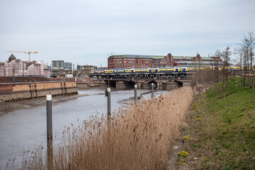 Obraz premium Upper Harbour in Hamburg