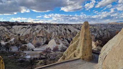 Within Cappadocia's Open-Air Museum, a mosaic of ancient dwellings emerges, bridging the past with...