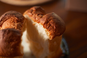 Japanese Shokupan bread loaf