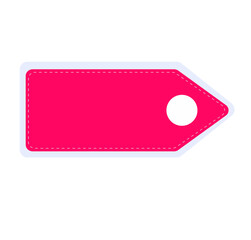 label sales tag vector design