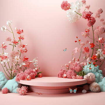 cherry blossom in a vase
