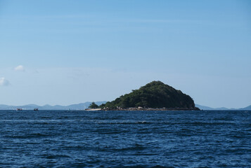 island in sea