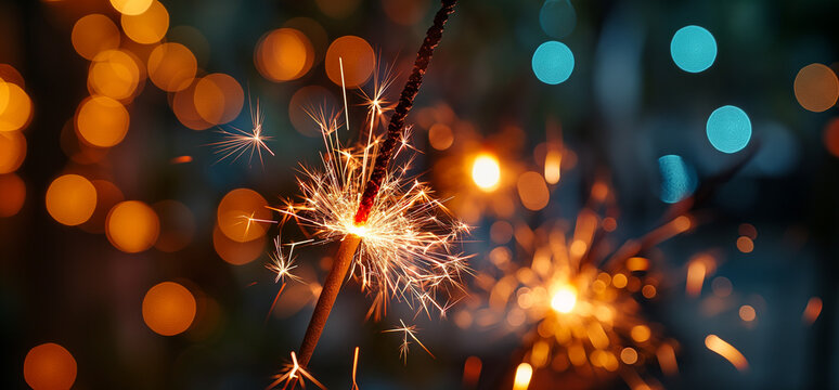 New Year's Eve Sparkler: Igniting the Festive Countdown