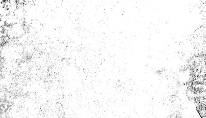Fototapeta na wymiar Grunge black texture. Dark grainy texture on white background. Dust overlay textured. Grain noise particles.