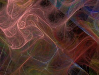 Imaginatory fractal abstract background Image