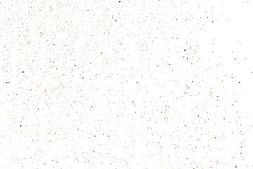 Coffee Color Grain Texture Isolated on White Background. Chocolate Shades Confetti. Brown Particles. Digitally Generated Image. Vector Illustration.	
