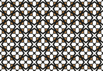 Fototapeta premium Seamless pattern geometry pattern for textile packaging covers floor fabric with textured wallpaper background.