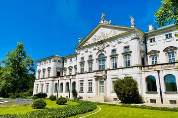 The Krasinski Palace, the Palace of the Commonwealth in Warsaw, Poland