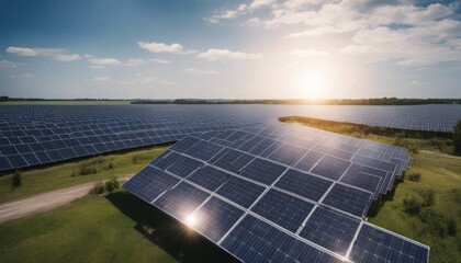 Solar Power Revolution_ Industry Factory Embracing Renewable Energy from Solar Panels