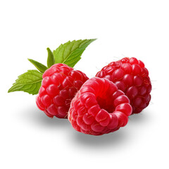 Raspberry isolated on Transparent background