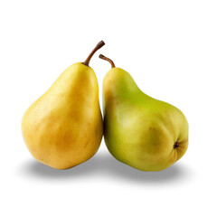 Pear isolated on Transparent background