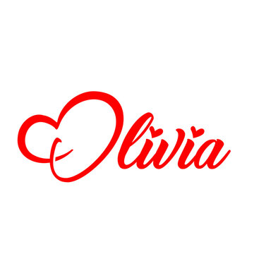 olivia name female design
