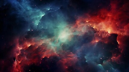 Obraz na płótnie Canvas Colorful galaxy background, abstract universe wallpaper