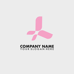 Flying butterfly logo vector template.
