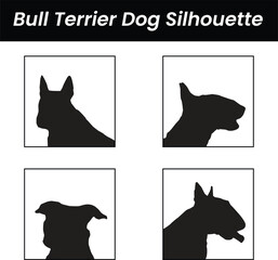 Infuse your designs with the regal essence of vector standings Labrador Dog Silhouttes