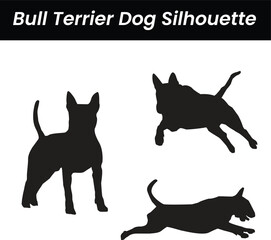 Infuse your designs with the regal essence of vector jumping Labrador Dog Silhoutte

