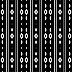 Black and white seamless pattern texture. Greyscale ornamental graphic design. Mosaic ornaments.One color wallpaper.
