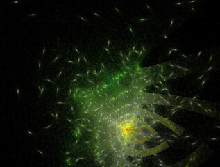 Imaginatory fractal abstract background Image