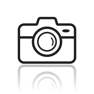 Camera line icon. Camera vector. Photo camera icon. Photography symbol. Camera symbol for your web site design, logo, app, UI design. Vector illustration.