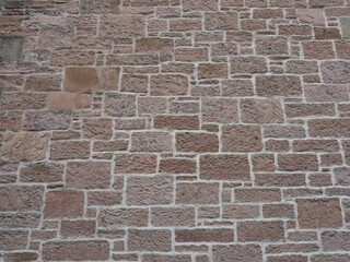 red stone wall background