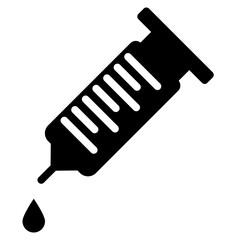vaccine glyph style icons