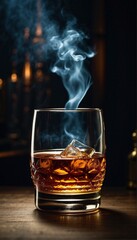 Burning Alcohol in an Indoor Glass
