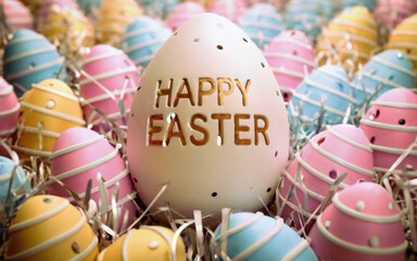 Happy Easter, Easter, Easter Egg, Easter Wallpaper, Easter egg decoration, Easter Egg Wallpaper, Rabbit, Easter Bunny