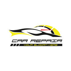 Car logo design and auto service