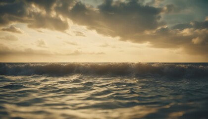 Obraz premium sunset over the ocean