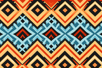 Traditional African pattern