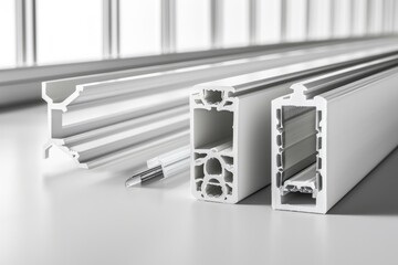 Window Profile Perspectives: PVC and Aluminum Cross Sections for Construction and Design