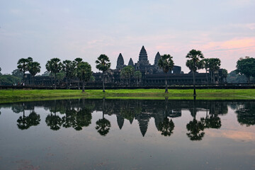 Fototapeta premium angkor wat temples in cambodia