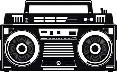 Hip-Hop Dancer Silhouette Vector for Urban Dance Performances and Workshops