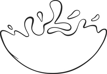 milk illustration liquid