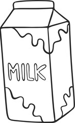 milk illustration liquid
