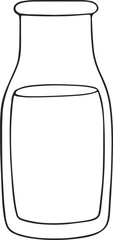 milk illustration liquid