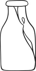 milk illustration liquid
